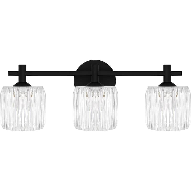 Spade LED Bathroom Vanity Light - Black