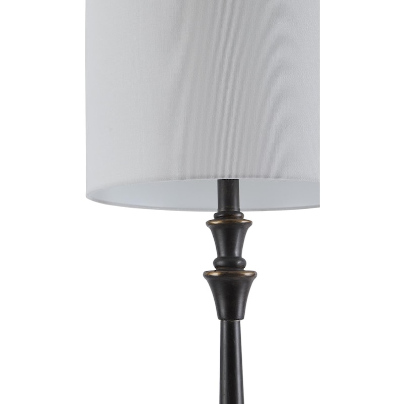 Livabliss Bettiny Rustic Accent Table Lamp - 62"H x 13"W x 13"D