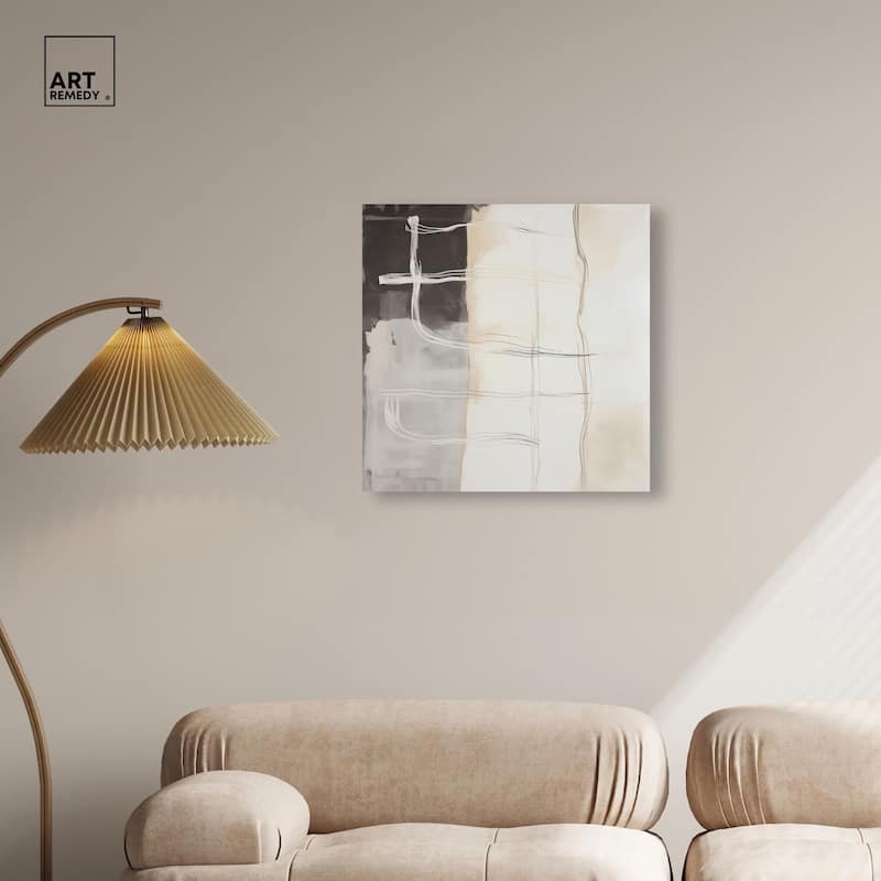 Gestural Glyphs I Canvas by Art Remedy, Gallery Wrapped