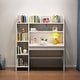preview thumbnail 24 of 26, Natural Wood 2-Drawer Kids Desk with Hutch