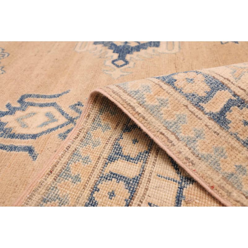 ECARPETGALLERY Hand-knotted Finest Ghazni Brown Wool Rug - 9'10 x 13'11