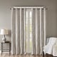 preview thumbnail 21 of 70, SunSmart Mirage Knitted Jacquard Total Blackout Grommet Window Curtain Panel