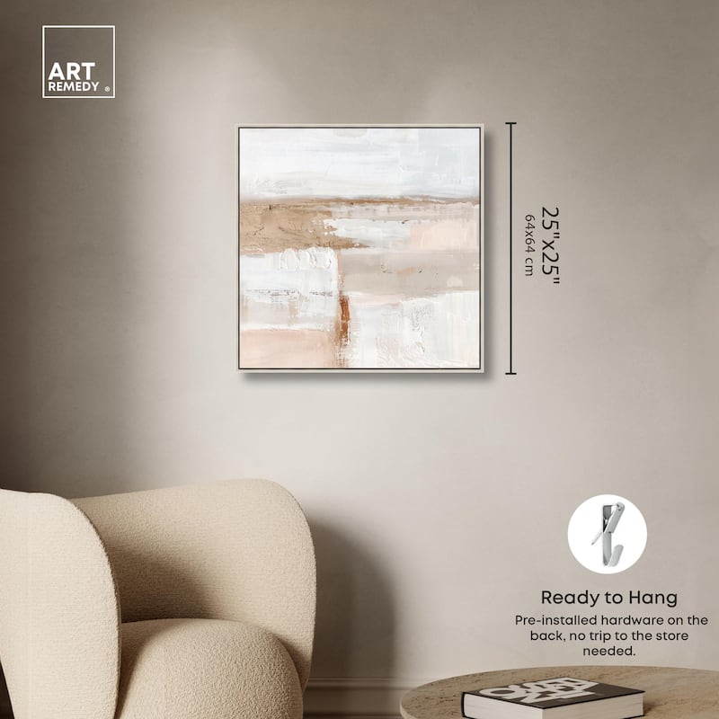 Sediment Planes III Canvas by Art Remedy