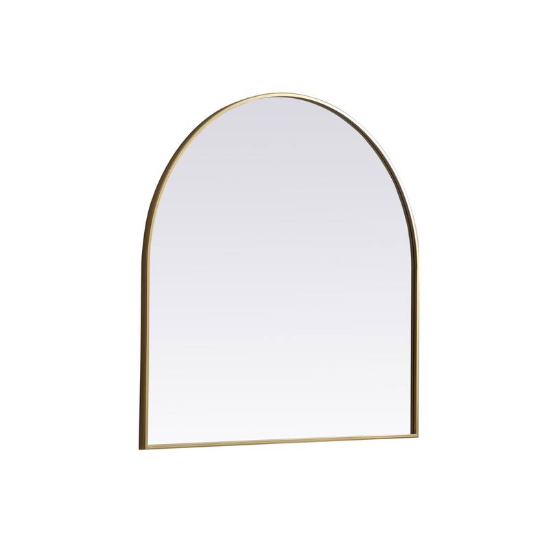Elegant Lighting MR1A3636 Ayra 36" Diameter Modern Arched Bathroom