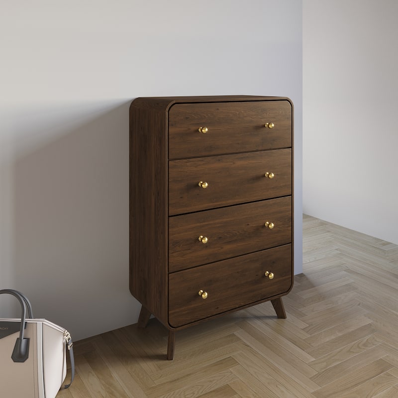 CraftPorch Contemporary 4-Drawers Chest