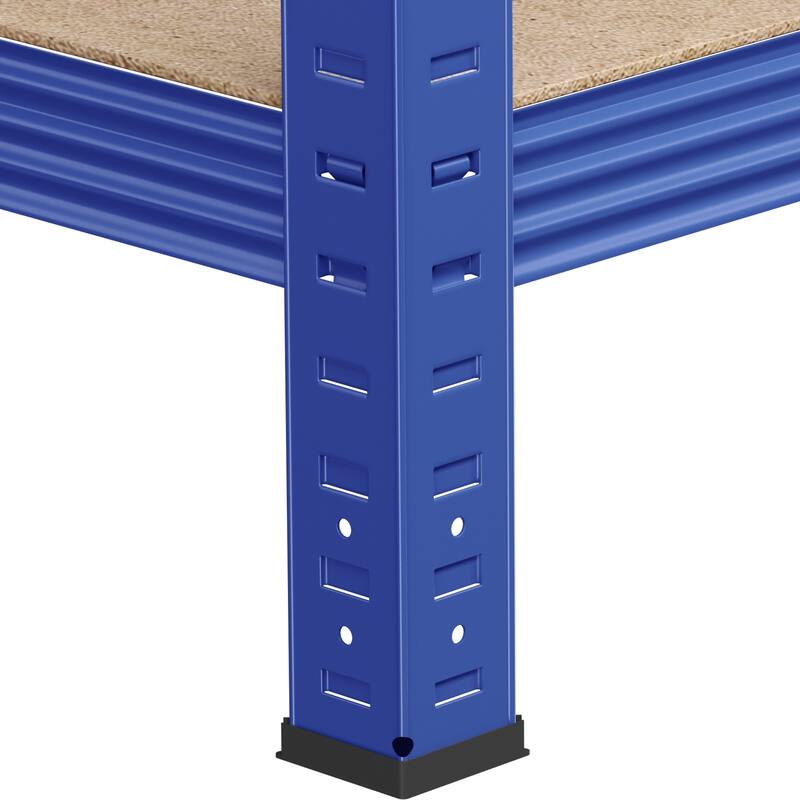 Yaheetech 71in 5-Tier Metal MDF Storage Rack, Adjustable Shelves, 386lb Capacity for Each Shelf