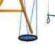preview thumbnail 1 of 12, Gorilla Playsets Round Orbit Swing with Nylon Ropes