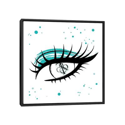 iCanvas "Tiffany & Co. Eye" by Martina Pavlova Framed Canvas Print