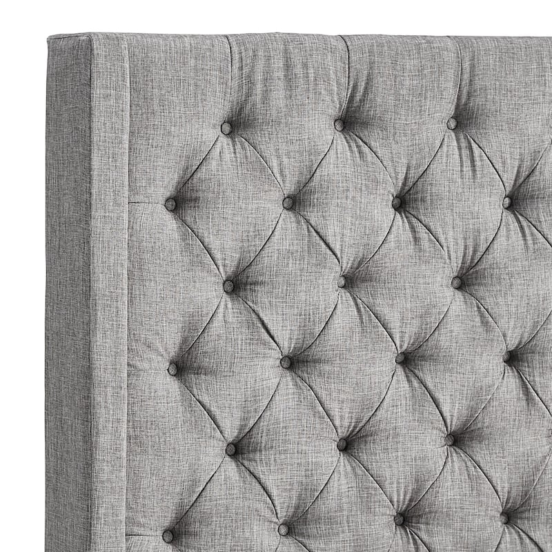 Naples Button-tufted Wingback Headboard only by iNSPIRE Q Artisan