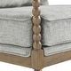 preview thumbnail 7 of 41, Fletcher Spindle Chair in Fabric with Brushed Charcoal Finish