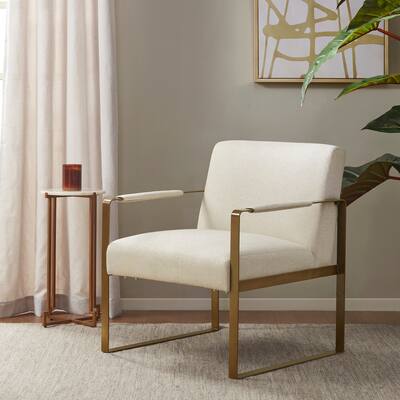 Jayco Cream Accent Chair by Martha Stewart