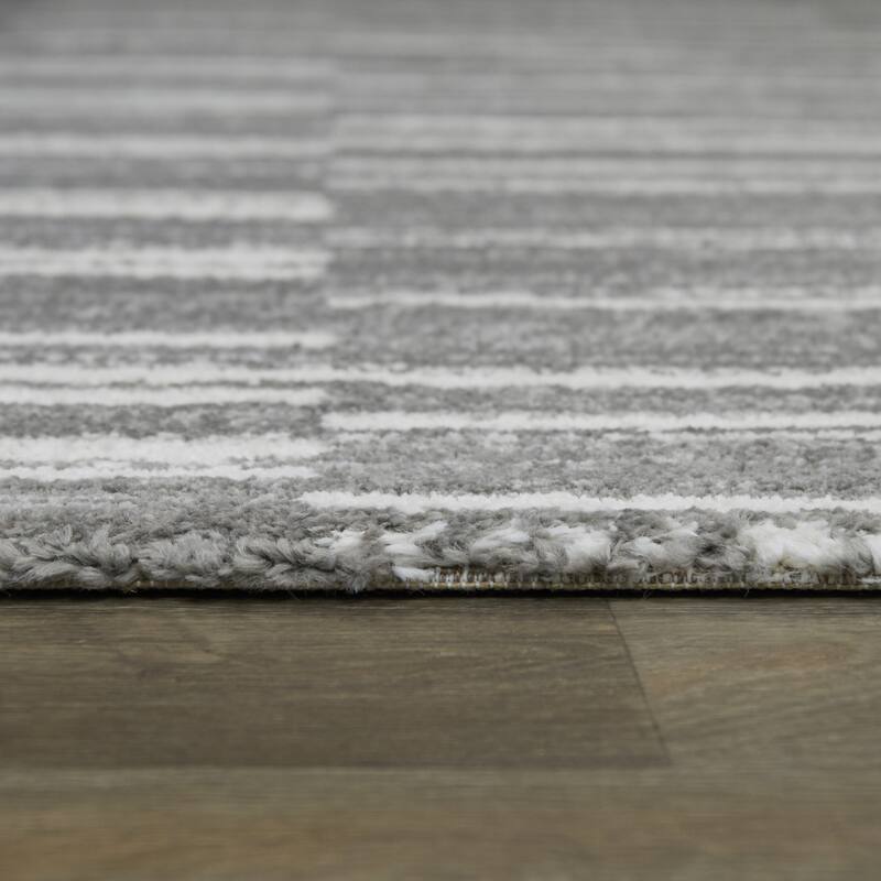 Georges Modern Striped Area Rug