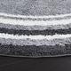 preview thumbnail 30 of 96, SAFAVIEH Border & Stripe Shag Eirny Modern 1.4-inch Thick Rug