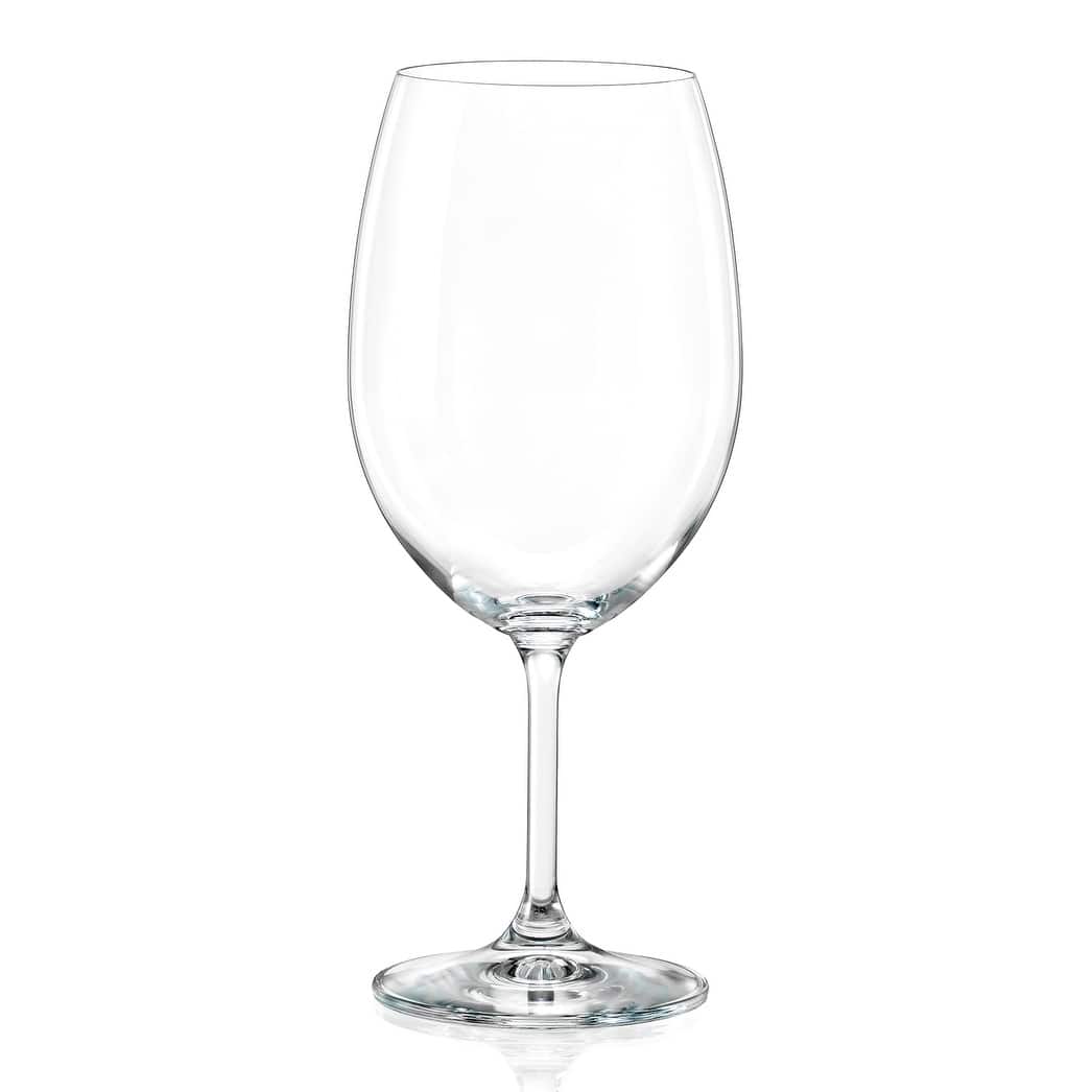 Lara Red Wine Glass Set of 6 On Sale Bed Bath & Beyond 33558445