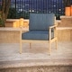 preview thumbnail 68 of 183, Sunbrella Outdoor Deep Seat Cushion Seat 25 x 25.5 x 5 | Back 25 x 18 x 5 - Spectrum Denim