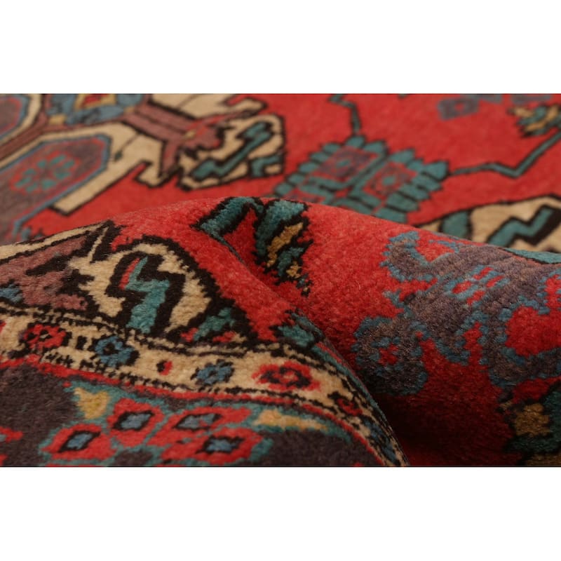 ECARPETGALLERY Hand-knotted Konya Anatolian Red Wool Rug - 3'10 x 9'11