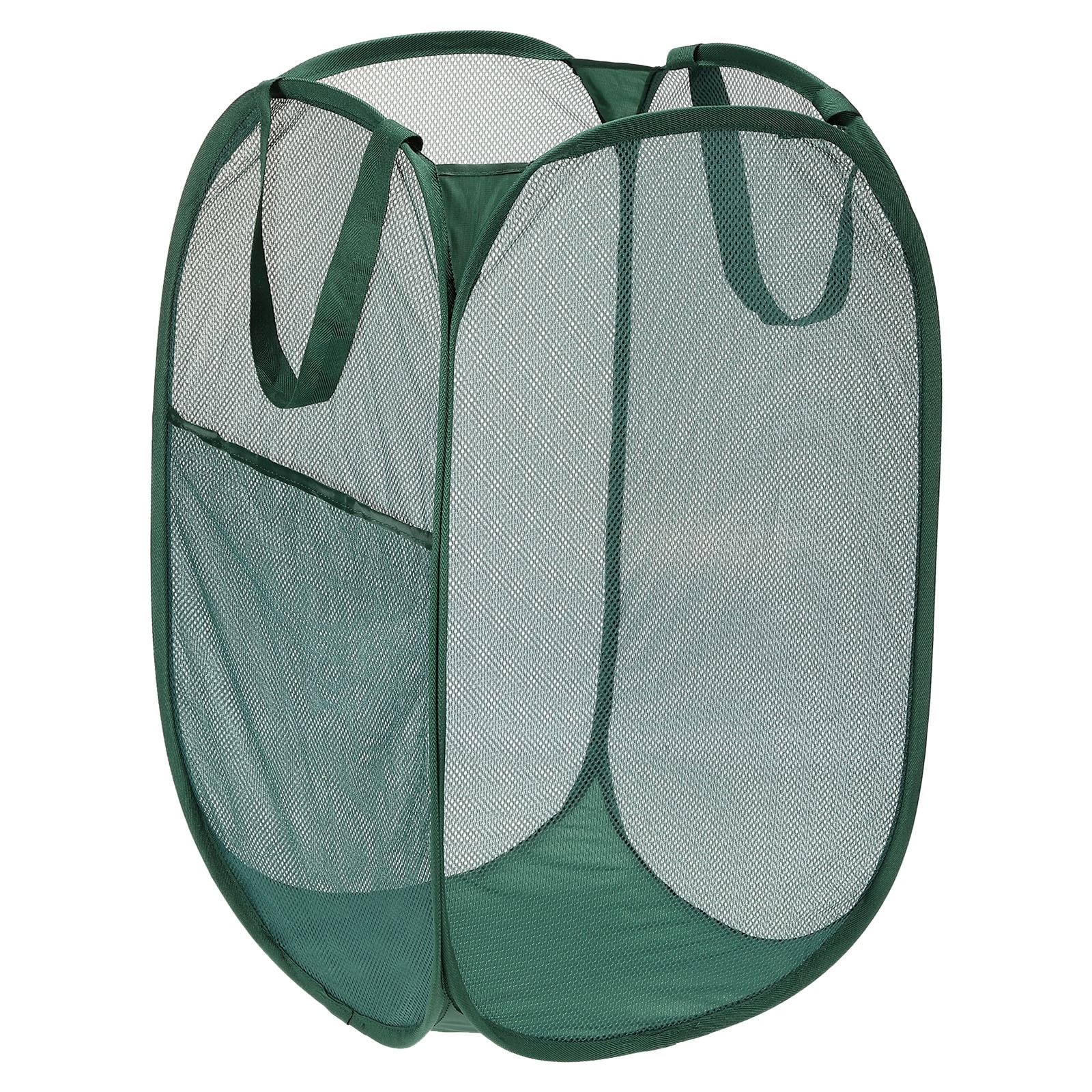 Mesh Laundry Hamper, Collapsible Laundry Baskets Bag, 1 Pcs