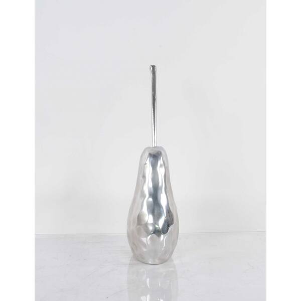Delicious Hammered Finish Pear Statue Delicious Hammered Finish Pear Statue