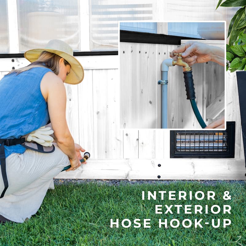 Backyard Discovery 9 x 6 Willow Greenhouse