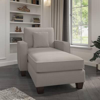 Stockton Chaise Lounge with Arms by Bush Furniture