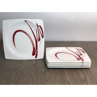 Red Vanilla Paint It Red Set of 6 Bowls