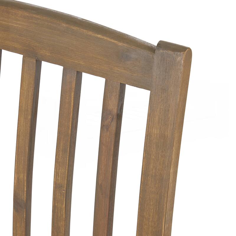 Acacia Wood Patio Chairs