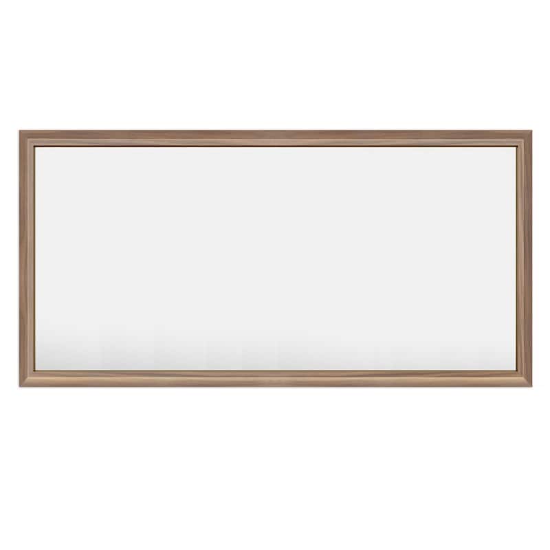Beveled Metal Rectangle Framed Bathroom Vanity Tempered Glass Mirrors