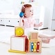 preview thumbnail 4 of 3, Hape Odyssey Stacking Music Set - Colorful 6 Piece Musical Box Toy