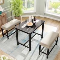 Bar height breakfast nook