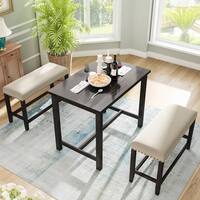 Bar height breakfast nook