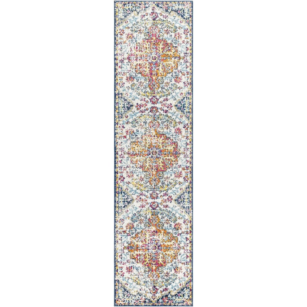 Livabliss Harput Updated Traditional Medallion Area Rug