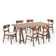 preview thumbnail 7 of 58, Idalia Mid-Century Modern 7 Piece Dining Set by Christopher Knight Home