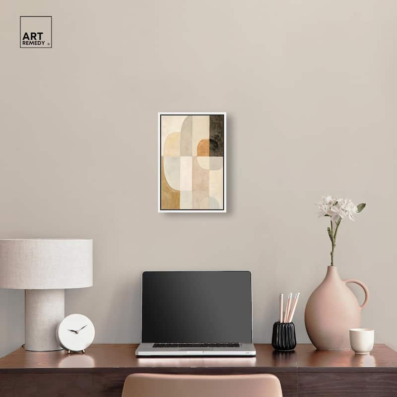 Overlapping Planes I Canvas by Art Remedy