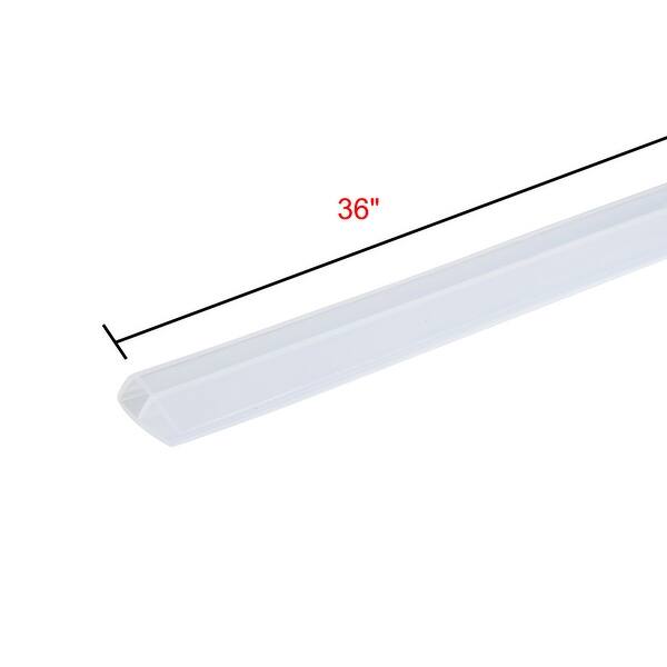 Shop 36 Inch U Shaped Frameless Window Shower Door Seal Clear For
