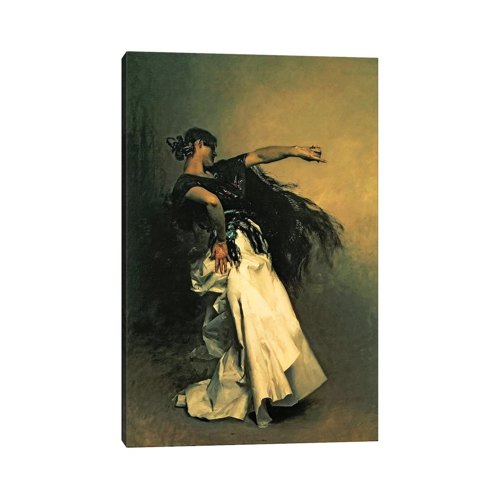 iCanvas "The Spanish Dancer, study for 'El Jaleo', 1882 " by John Singer Sargent Canvas Print