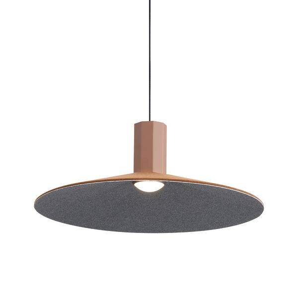slide 2 of 11, Golden Lighting 3133-P20 Faroe 20" Wide Pendant Coffee / Black