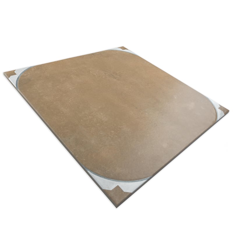 Merola Tile Tetuan Terra 17-3/8" x 17-3/8" Porcelain Floor and Wall Tile