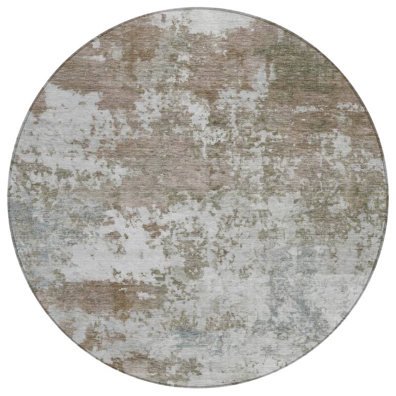 Machine Washable Indoor/ Outdoor Modern Jenna Chantille Rug