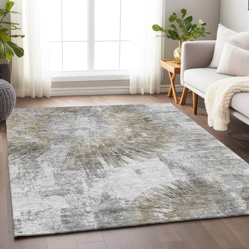 Premium Washable Super Soft Modern Burst Mayfield Rug