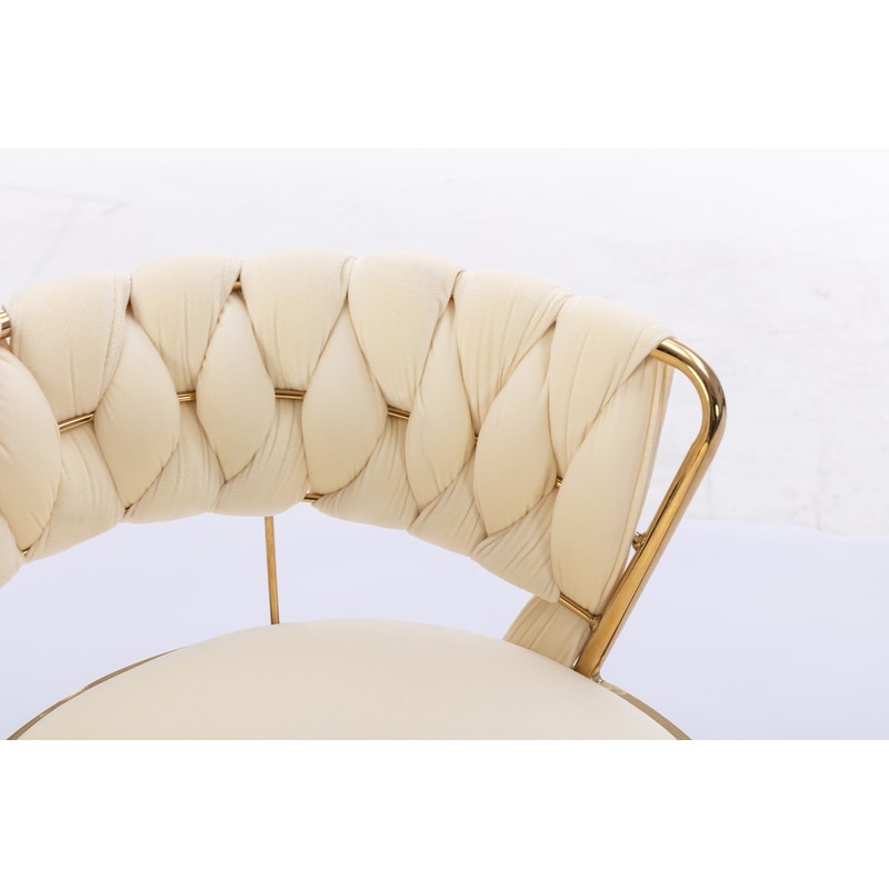 JOLIWING Modern and Luxury Bar Stools With Back And Footrest Set