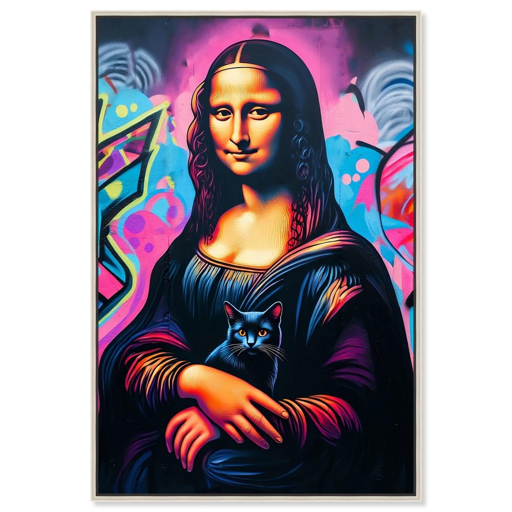 Lisa's Little Secret II Canvas by Art Remedy