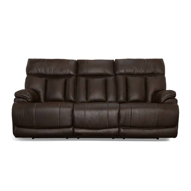 Clive Power Reclining Sofa with Power Headrests & Lumbar by Flexsteel - 88" x 43" x 41"