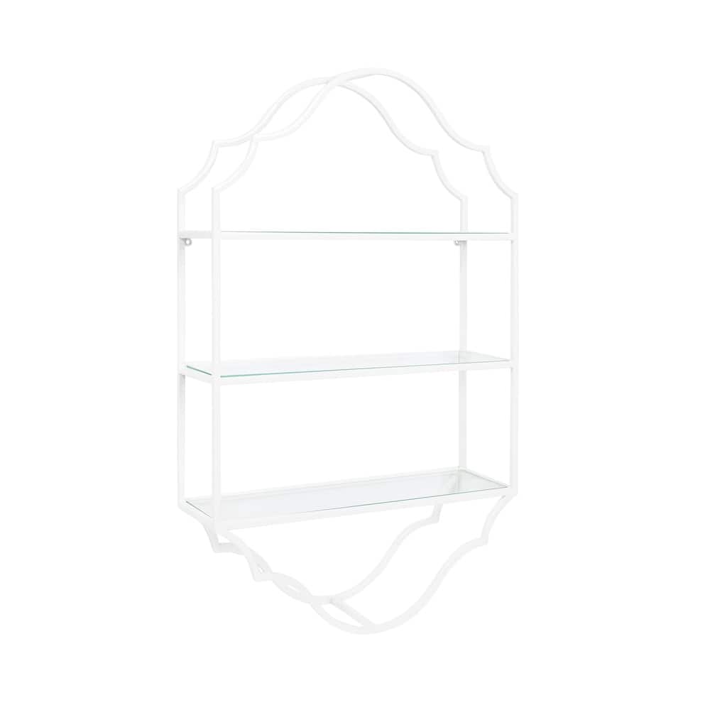 Kate and Laurel Leanna Tiered Wall Shelf
