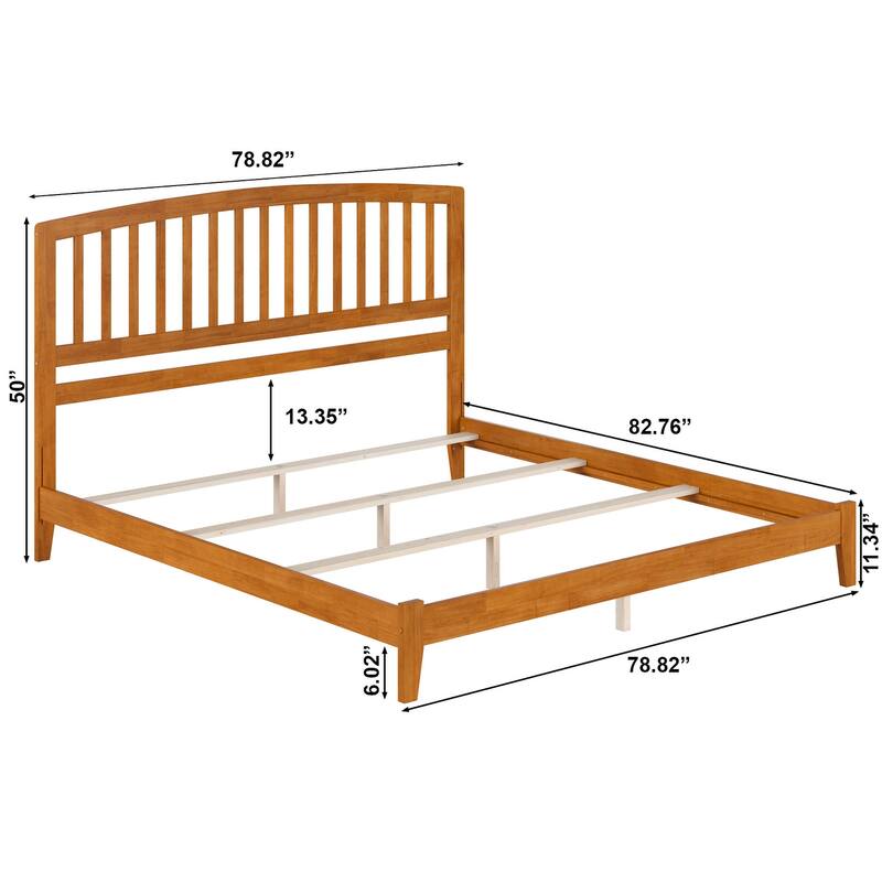 AFI, Richmond Foundation Bed with Attachable USB Charger