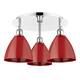 Option Polished Chrome / Red