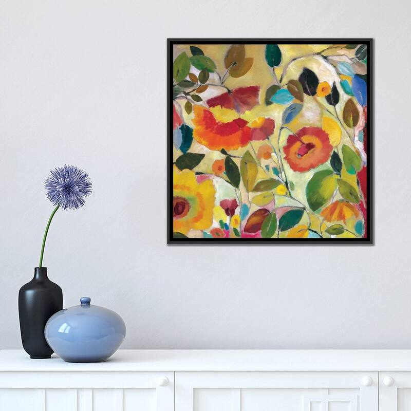iCanvas "Garden Fantasie" by Kim Parker Framed Canvas Print
