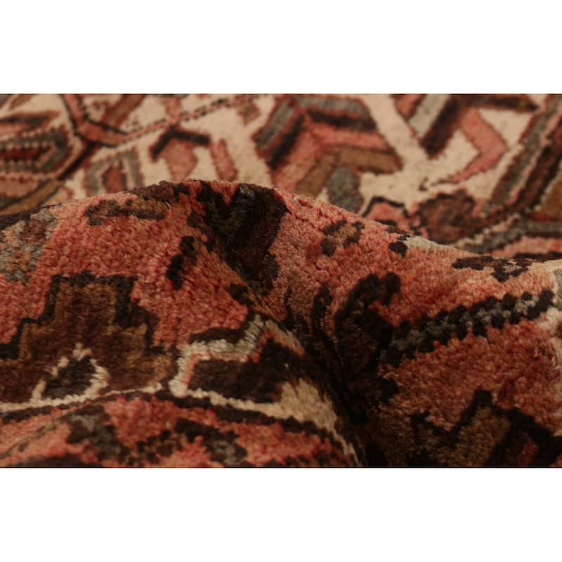 ECARPETGALLERY Hand-knotted Sarabi Dark Copper Wool Rug - 6'10 x 9'1