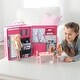 preview thumbnail 2 of 10, Badger Basket Home & Go Doll Kitchen with Storage for 12-inch Dolls