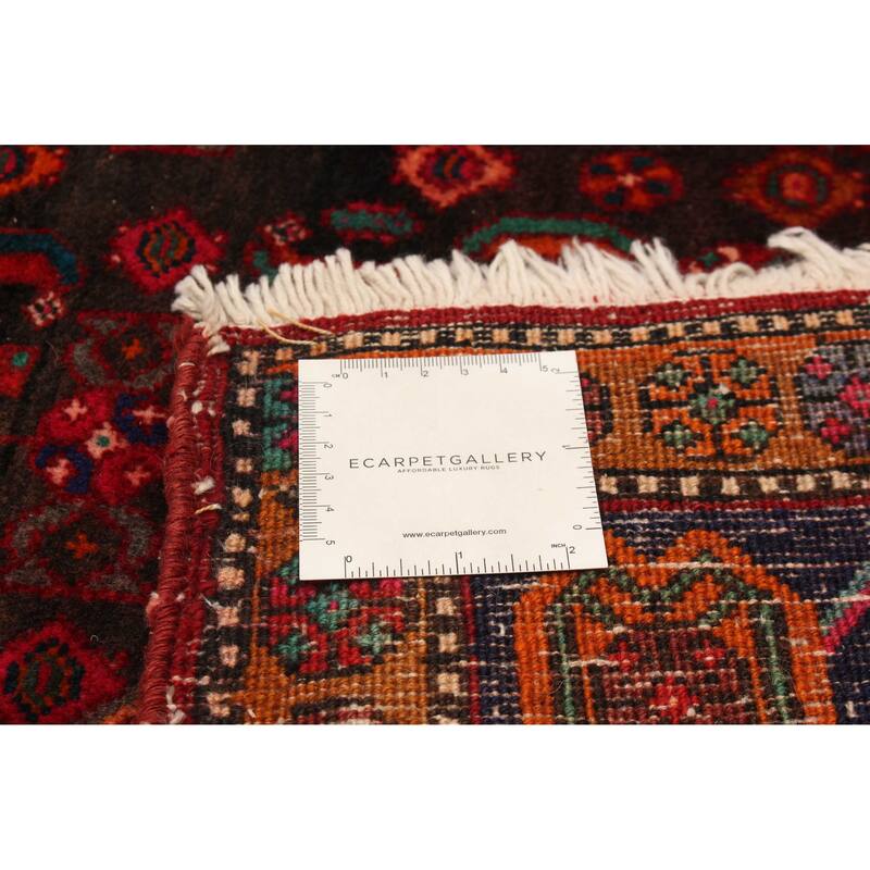 ECARPETGALLERY Hand-knotted Kayseri Vintage Red Wool Rug - 4'3 x 8'2