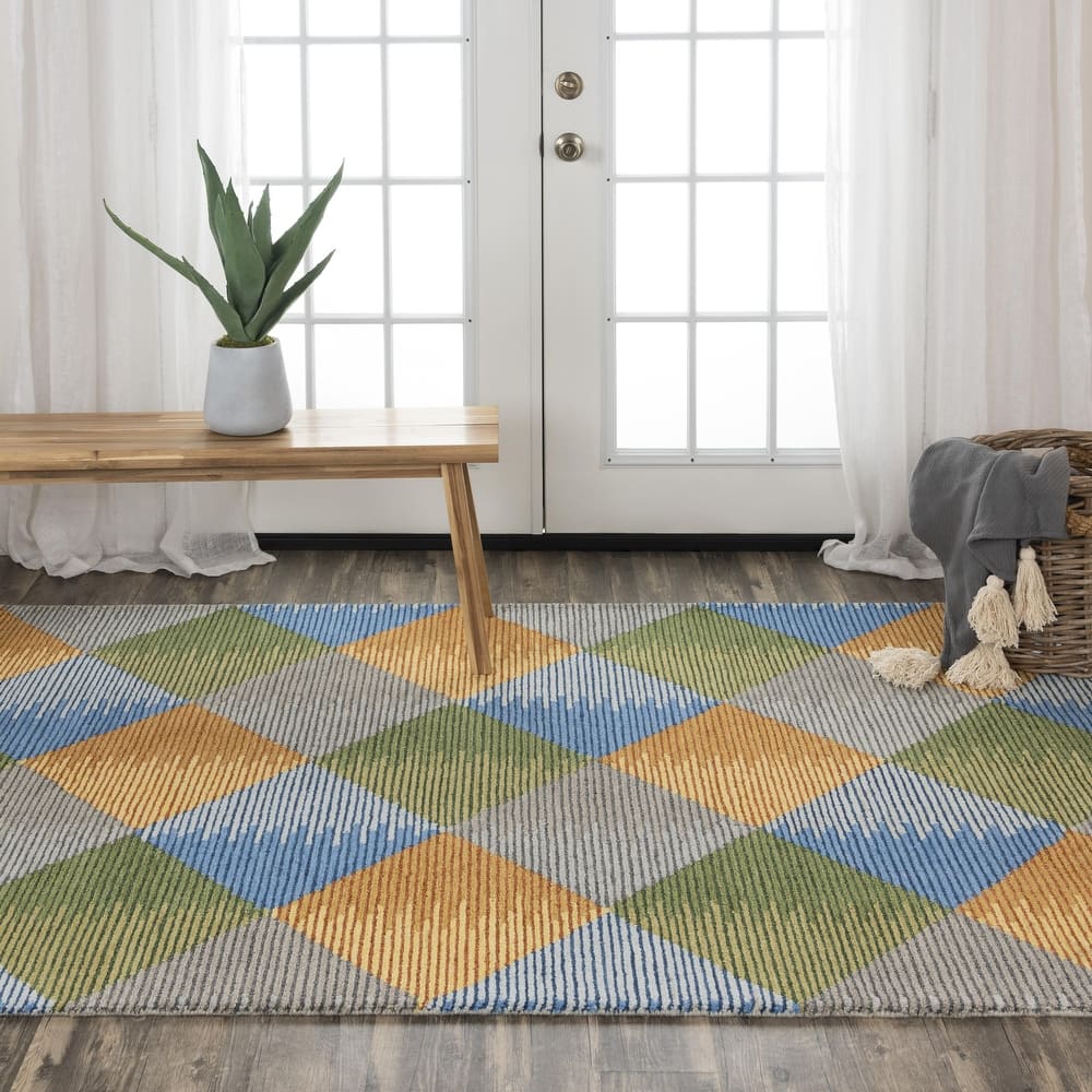Alora Decor Addison Geometric Hand-tufted Rug